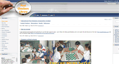 Desktop Screenshot of library.poolcheckers.com